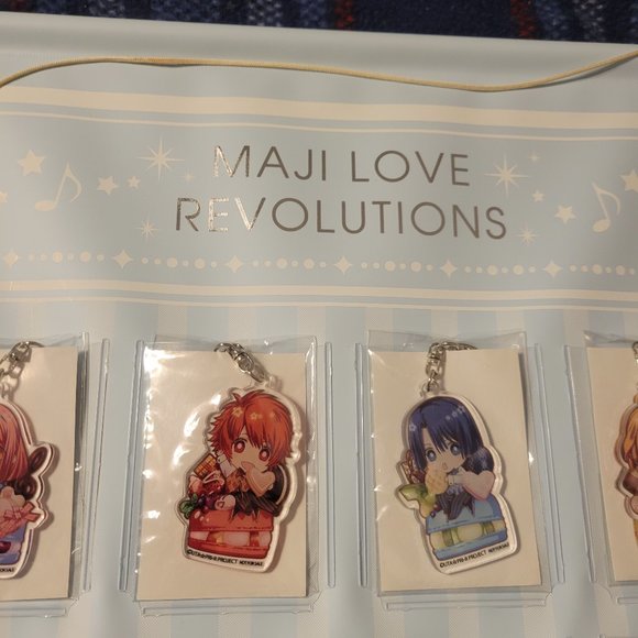 Uta no Prince-sama 12 Keychain Set + Wall Scroll - Picture 2 of 9